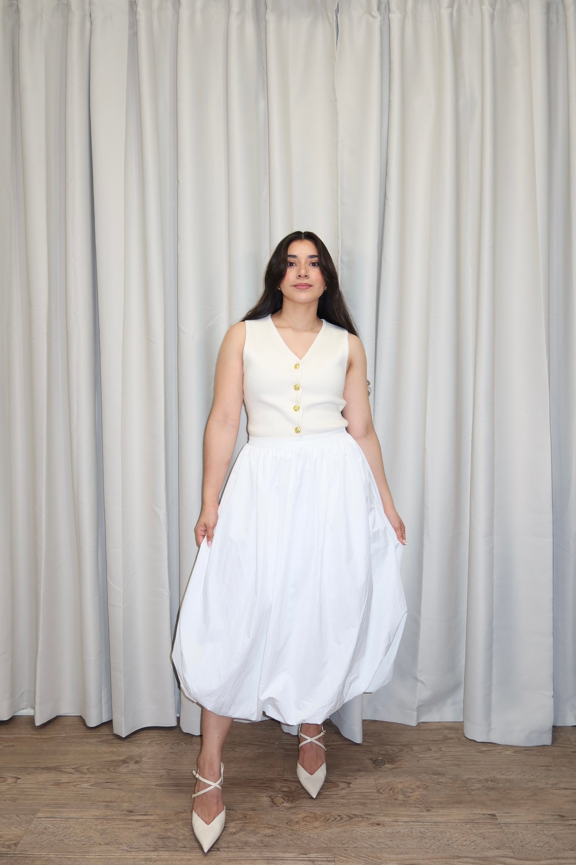 Balloon Midi Skirt image 2