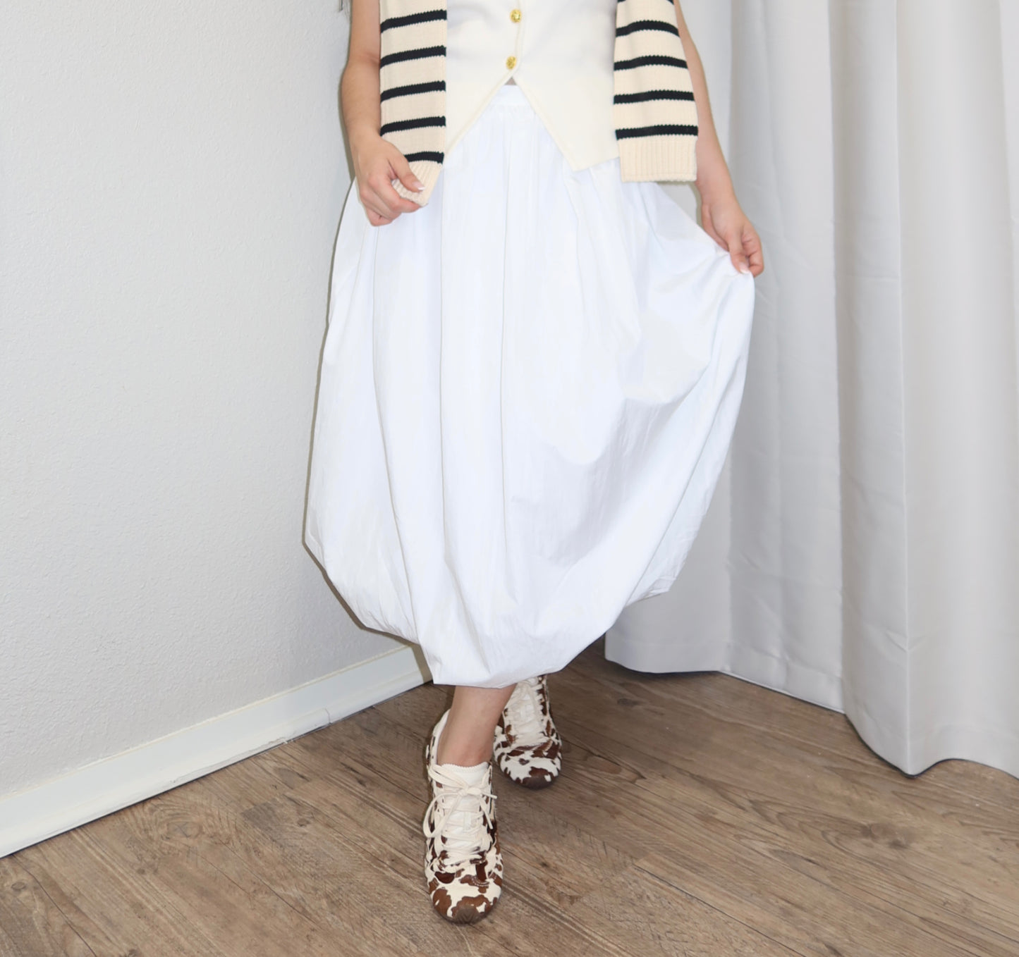 Balloon Midi Skirt image 0