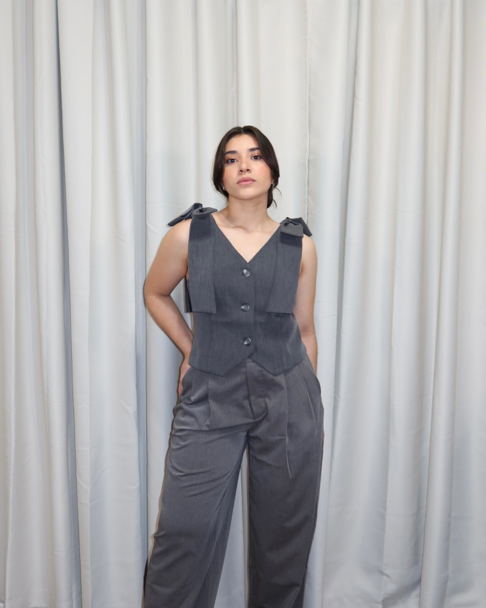 Bow Tie Strap Vest image 0