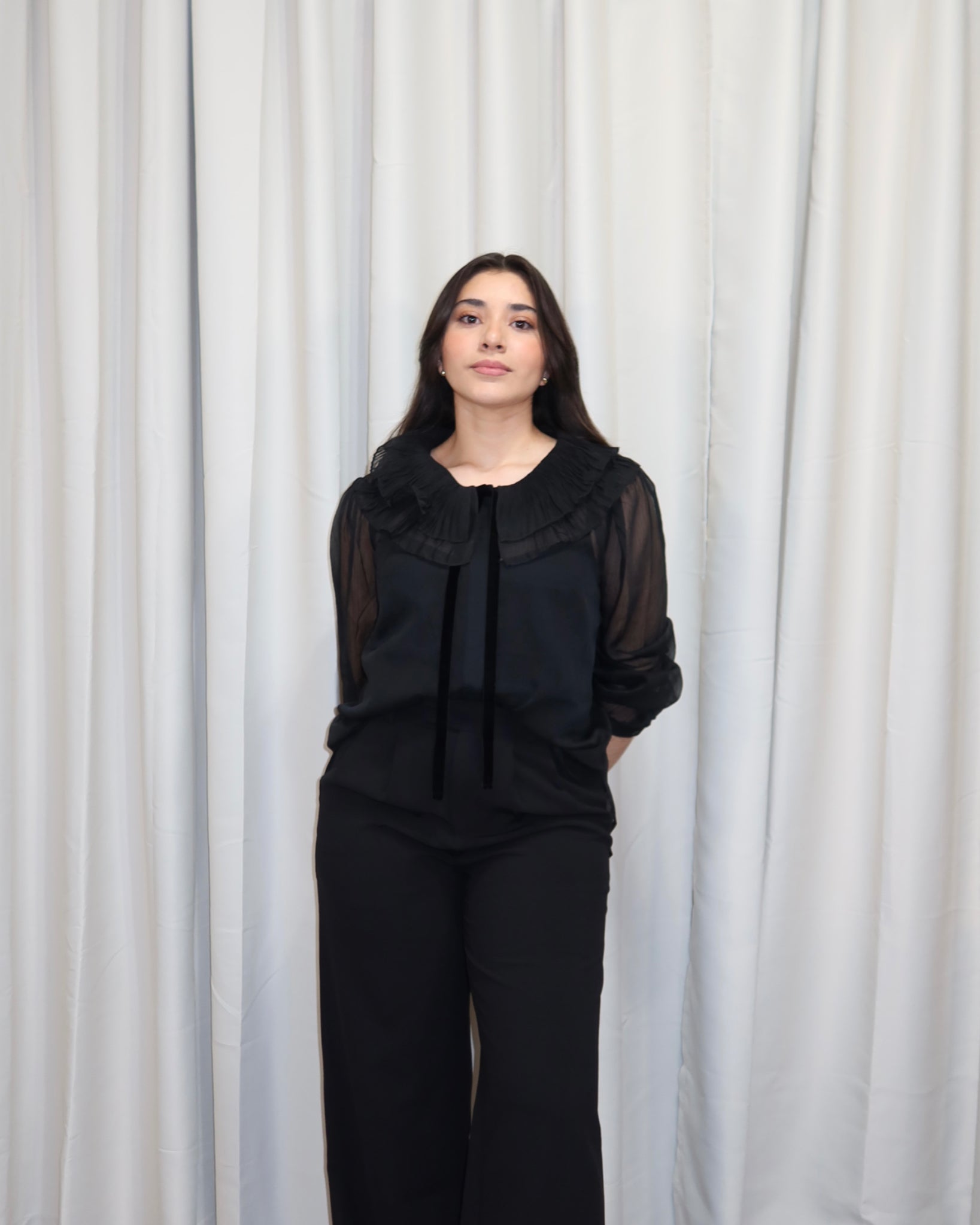 Pleated Blouse image 1