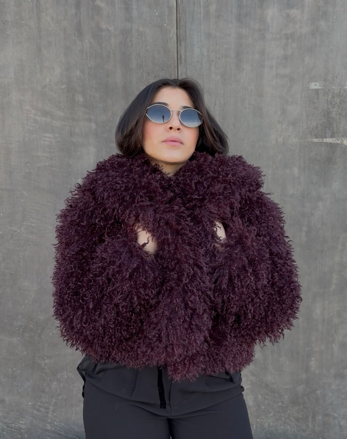 Bordeaux FurJacket image 0