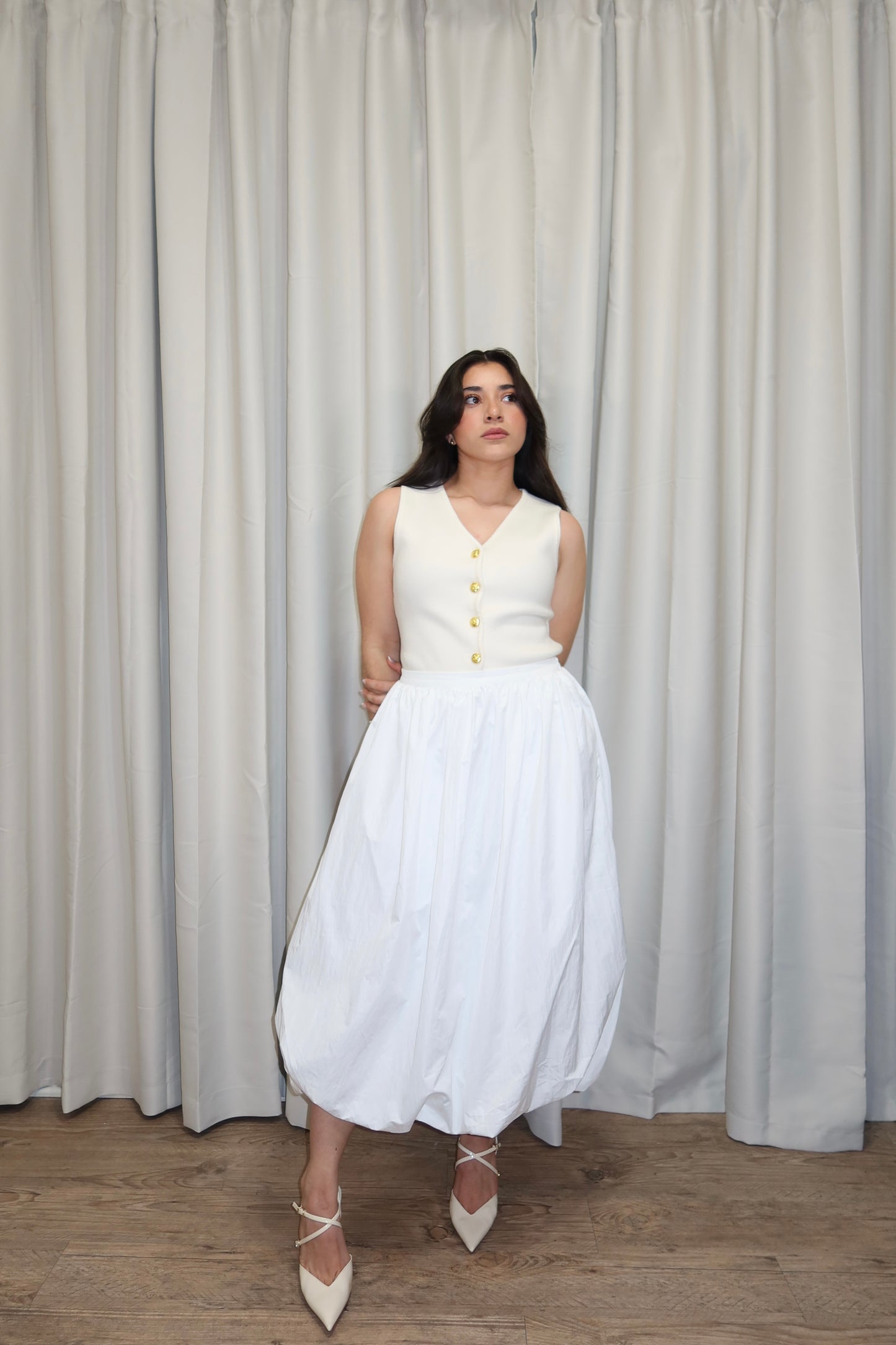 Balloon Midi Skirt image 3