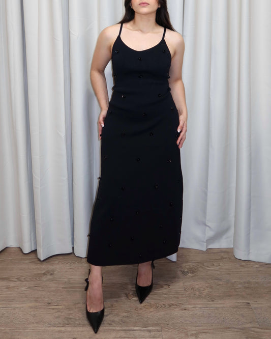 Embellished Midi Dress image 0